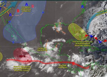 Clima hoy 3 de octubre en México: Frente frío y lluvias en varios estados del país