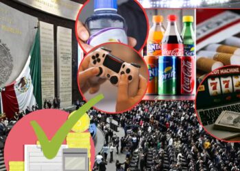 Diputados avalan aumento a cigarros y refrescos, e impuesto a videojuegos violentos