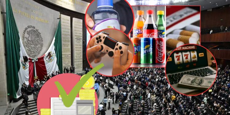 Diputados avalan aumento a cigarros y refrescos, e impuesto a videojuegos violentos