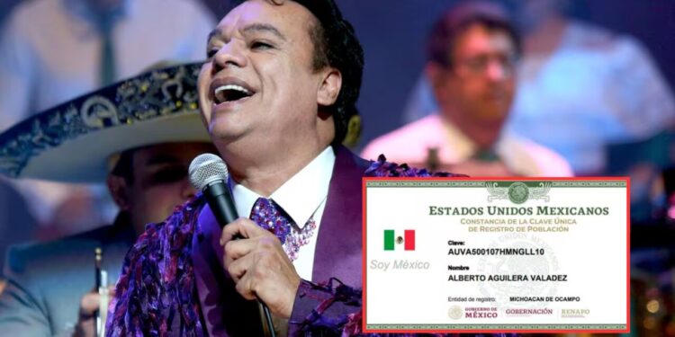 Tras presunta aparición de Juan Gabriel en Francia, internautas descubren que su CURP sigue activa