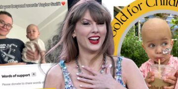 Taylor Swift dona 100,000 dólares a una niña que lucha contra el cáncer; “Taylor es mi amiga”, dice la pequeña fan