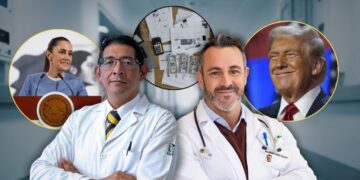 Mientras en México un médico gana menos de 9 mil pesos al mes, en EEUU su salario llega hasta los 360 mil