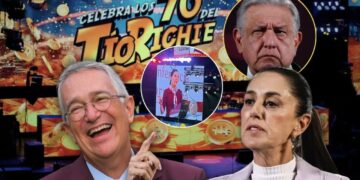 Ricardo Salinas Pliego se burla de Sheinbaum y AMLO y estalla por su deuda con el SAT durante su festejo de cumpleaños 70: “Yo no debo pagar”