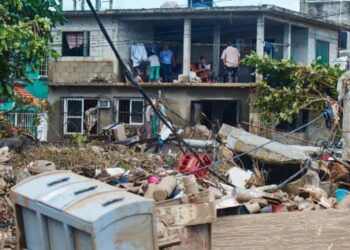 Se estiman 100 mil viviendas afectadas por lluvias en 5 estados, señala Sheinbaum