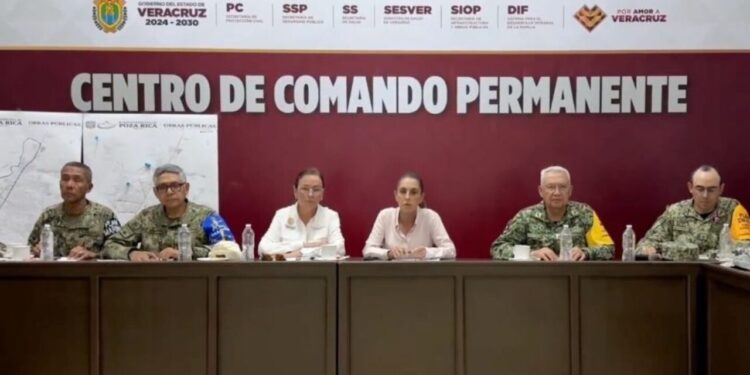 Claudia Sheinbaum anuncia que este lunes inicia censo de afectaciones por lluvias