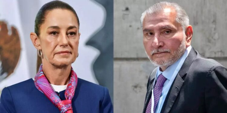 Sheinbaum defiende gestión de Adán Augusto en Tabasco, pero evade defender lugar del senador en la 4T