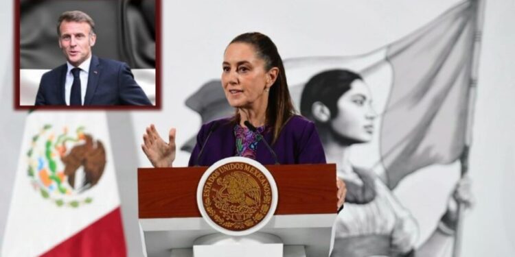 Sheinbaum anuncia visita del presidente de Francia, Emmanuel Macron, a México