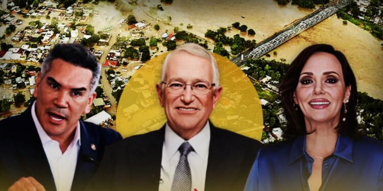 Oposición politiza tragedia y culpa a Sheinbaum por inundaciones en México