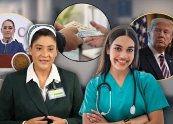 Mientras en México una enfermera gana de 8 a 18 mil pesos al mes, en EEUU su salario puede superar los 100 mil y con mejores incentivos