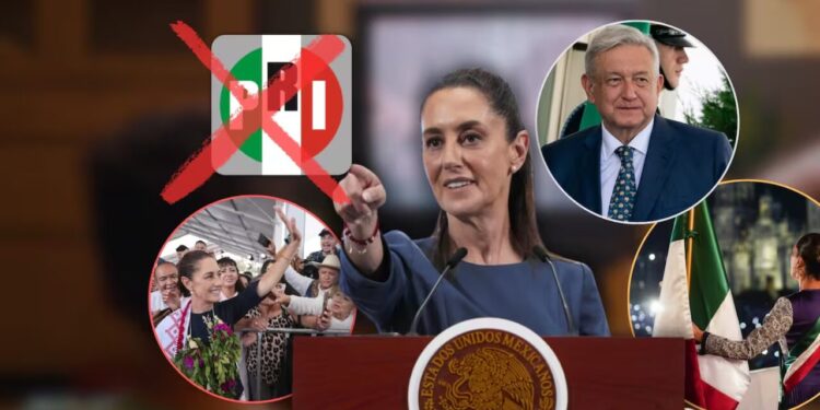 Tras el lanzamiento de la serie que narra la caída del PRI, Claudia Sheinbaum anuncia un documental sobre su gobierno y el de AMLO