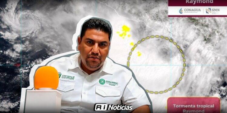 Tormenta Raymond amenaza Culiacán con lluvias y vientos intensos: PC Culiacán