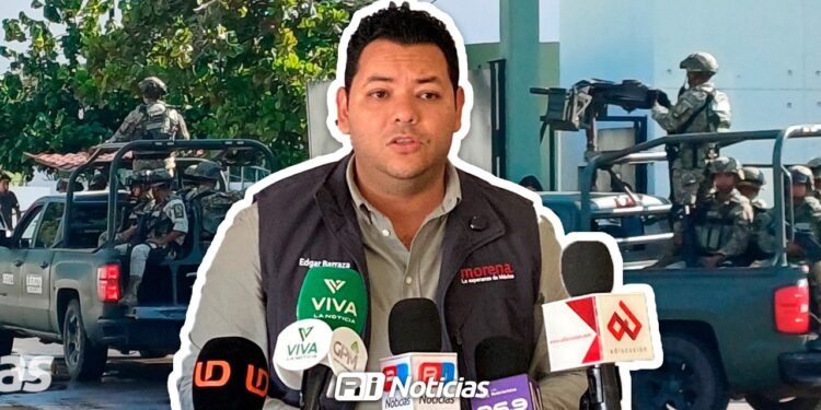 “Inseguridad no frenará avance de Morena en Sinaloa”: Édgar Barraza