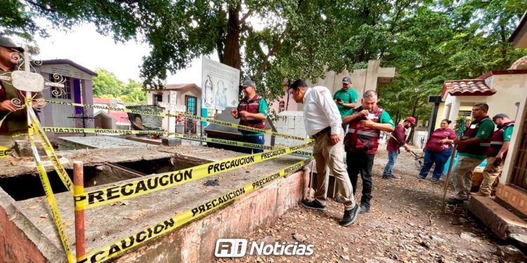 Panteones listos y seguros para Día de Muertos:PC Culiacán
