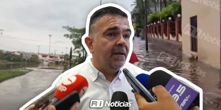 Lluvias en Mazatlán provocan cierres preventivos y suspensión de clases matutinas: PC