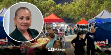 Maribel Chollet informa acuerdos con tianguistas tras manifestación