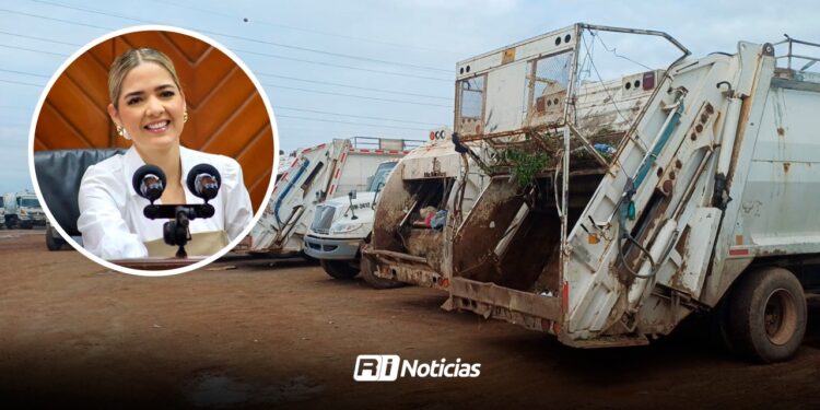 Alcaldesa asegura que rutas de recolección de basura operan pese a fallas mecánicas