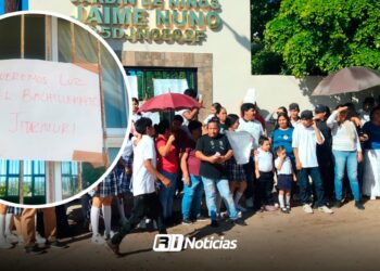 Una traba legal es el motivo de la falta de electricidad en el telebachillerato de Jitzámuri