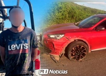 Se lanza a canal para tratar de escapar; capturan a presunto robacarros en Culiacán