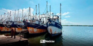 Al menos 64 de los 214 barcos camarones que salieron a pescar se refugian en Mazatlán por huracán Priscilla
