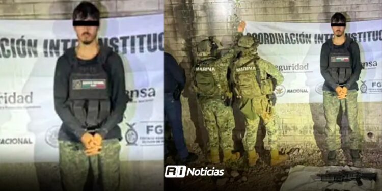 Detienen a “El Fili” en operativo militar; hallan patrulla clonada y arsenal en Culiacán