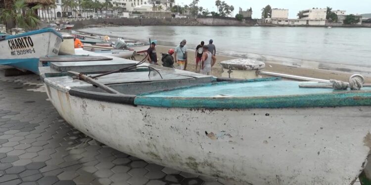 Vendedores de Playa “golpeados” por alta marejada; paran ventas