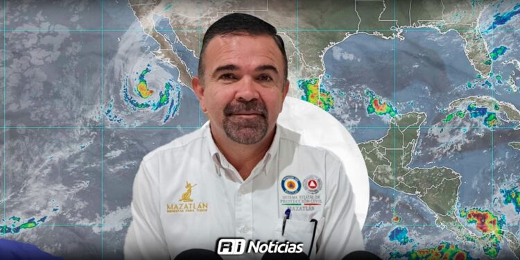 Protección Civil alerta por formación de la tormenta tropical Raymond frente al Pacífico mexicano