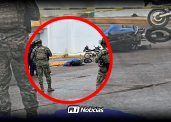 Motociclista es asesinado a tiros frente a instalaciones de la Fiscalía en Navolato