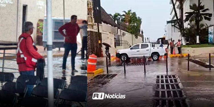 78.5 Millones a prueba de agua: Lluvia cancela la inauguración del cárcamo anti-inundaciones de “Conapesca”