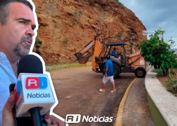 Deslaves en zona del Cerro del Vigía; circule con precaución