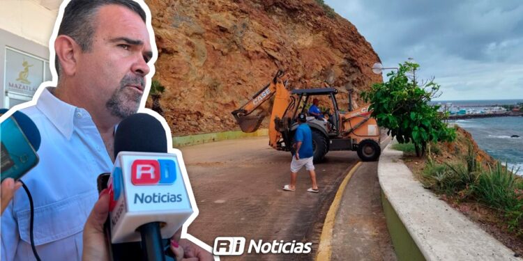 Deslaves en zona del Cerro del Vigía; circule con precaución