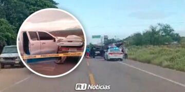 Maestro pierde la vida y otra resulta herida en accidente vehicular en Pericos, Mocorito