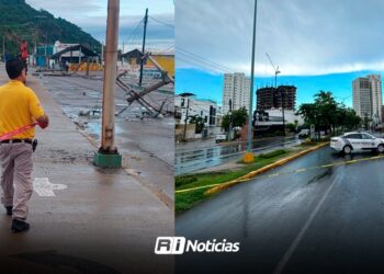 Lluvias matutinas generan cierres viales preventivos