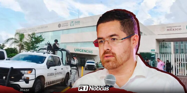 Reportan 24 pacientes hospitalizados por heridas de arma de fuego en Sinaloa