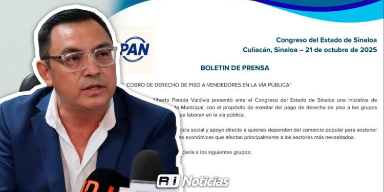 “No al cobro de derecho de piso a vendedores en la vía pública”: Felipe Parada presenta iniciativa en el Congreso