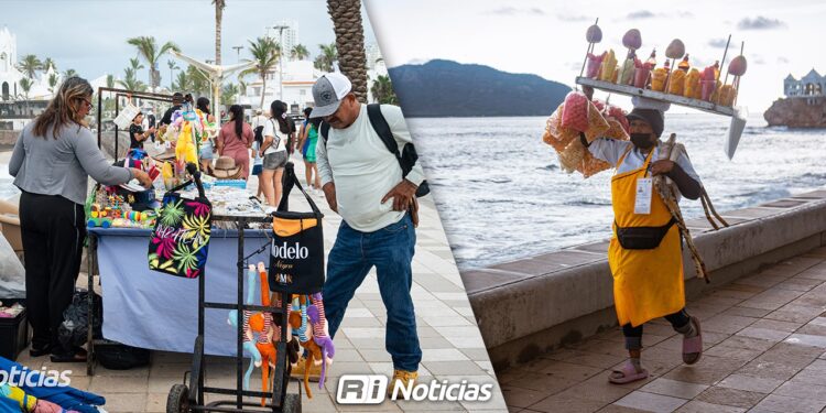 La mala publicidad nos ha afectado mucho; las ventas bajaron un 70%: Vendedores de Playa de Mazatlán
