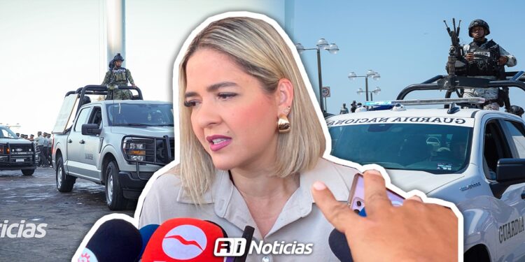 Alcaldesa pide apoyo ciudadano ante desconfianza en la seguridad de Mazatlán