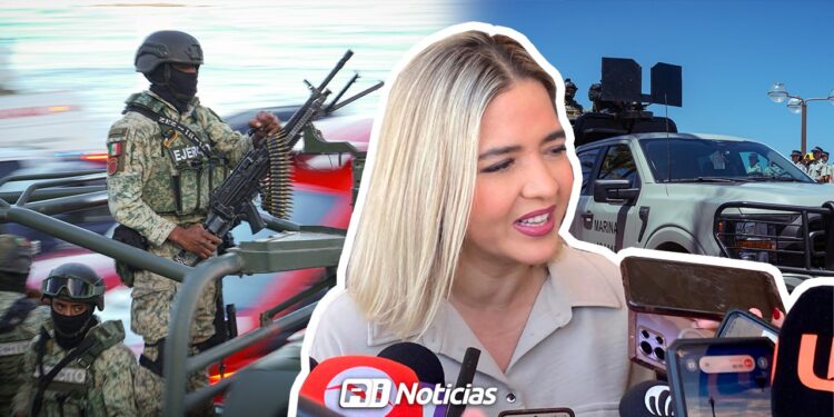 Alcaldesa pide apoyo ciudadano ante desconfianza en la seguridad de Mazatlán