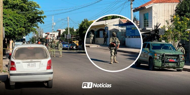 Hombre es ejecutado a balazos dentro de marisquería en la colonia Pemex en Culiacán