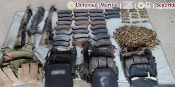 Autoridades Federales detienen a 3 y asegurar arsenal en distintas acciones en Sinaloa