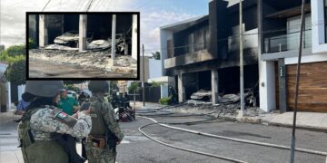 Incendian casa en la colonia Las Quintas en Culiacán