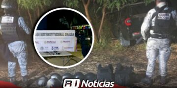 Guardia Nacional asegura arsenal y vehículo robado en operativo en Eldorado