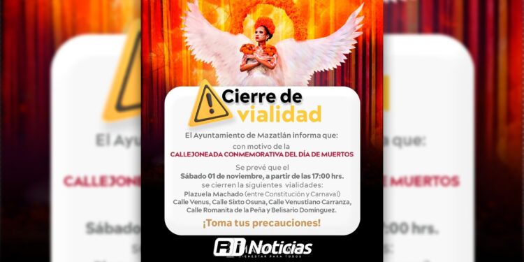 Para tener un evento de Callejoneada seguro, Tránsito Municipal programará cierres viales en el Centro Histórico de Mazatlán