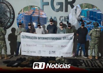 Detienen a 18 personas, aseguran armas y sustancias químicas en operativos federales en Sinaloa