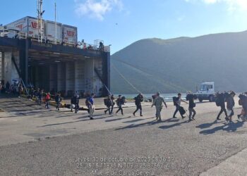 MARINA en coordinación interinstitucional brinda apoyo a 28 personas en Topolobampo, Sinaloa