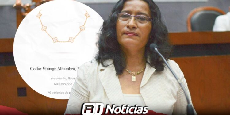“El pueblo me ama”: alcaldesa de Acapulco defiende collar de lujo valuado en 227 mil pesos