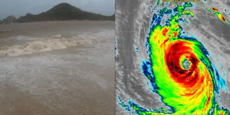 Lista de puertos cerrados y vuelos cancelados por Huracán Priscilla