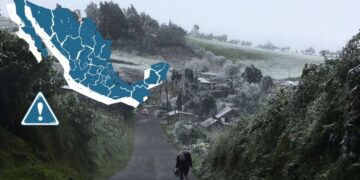 FRENTE FRÍO afectará con HELADAS de -5 grados a estos estados del jueves 23 al sábado 25 de octubre