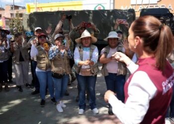 Sheinbaum agradece trabajo y labor de quienes atienden la emergencia por lluvias en los estados afectados