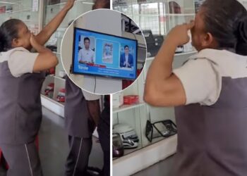 ¡Madre orgullosa! Mujer llora al ver desde de su trabajo a su hijo periodista en televisión por primera vez