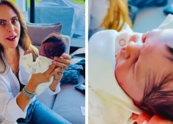 Kate del Castillo adopta un bebé hiperrealista por su cumpleaños 53: “eres la hija perfecta”